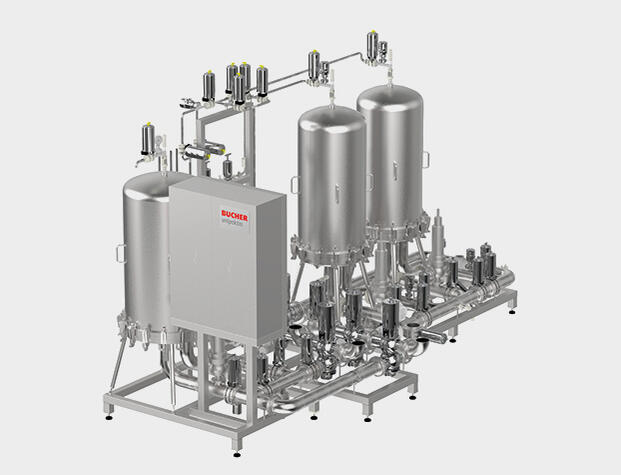 Stefinox for cold sterile beer filtration - Bucher Unipektin AG