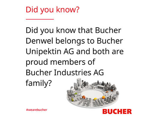 we are bucher - Bucher Denwel