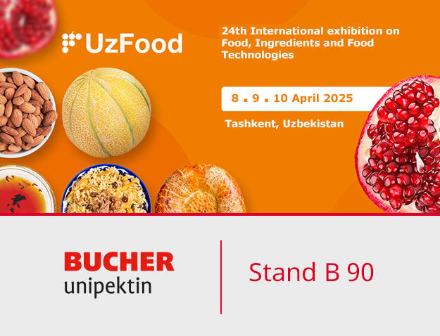 UZFood 2025 - Bucher Unipektin