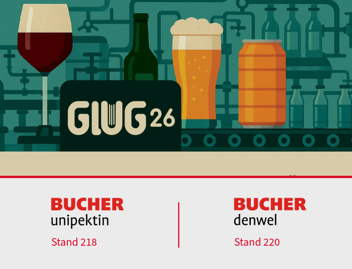 Bucher Unipektin und Bucher Denwel at GlugSwiss 2026