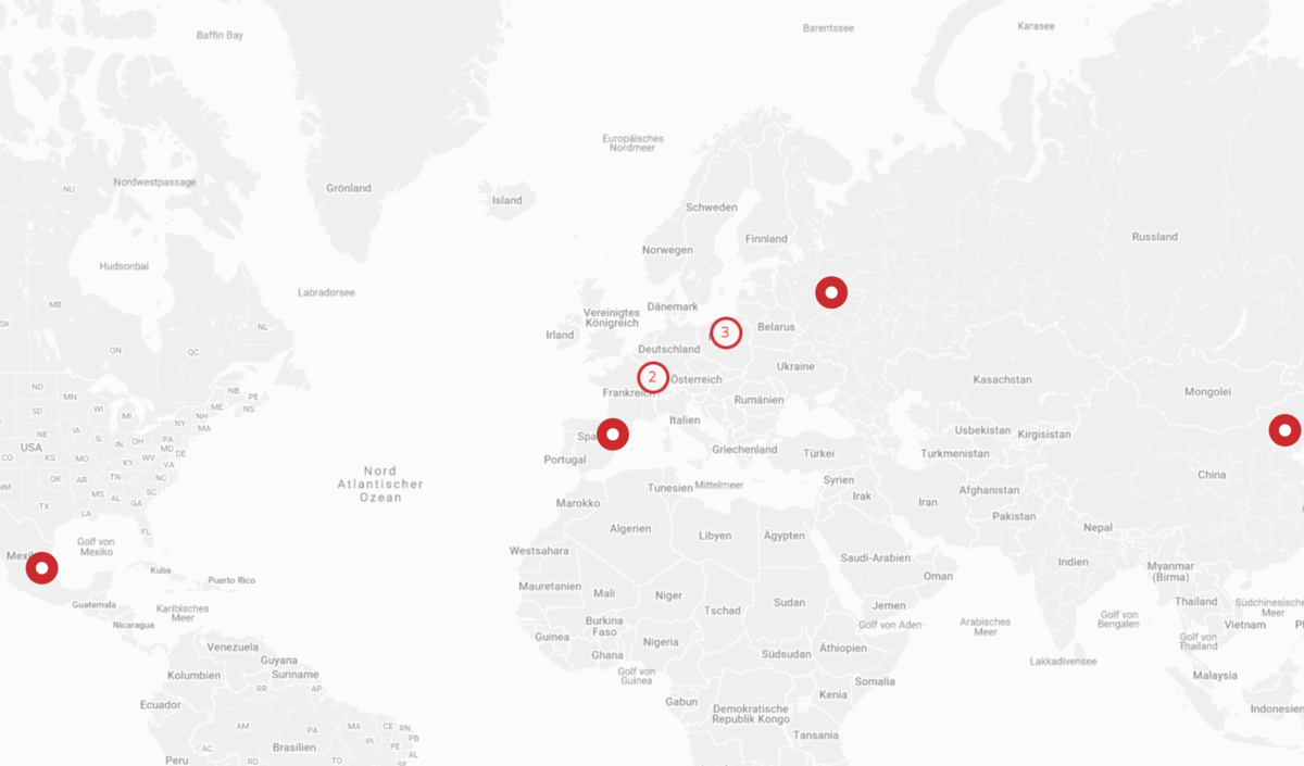 Locations - Bucher Unipektin AG