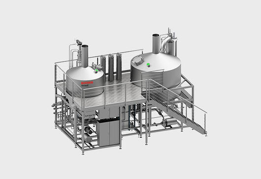 Sud Sixty Six compact brewhouse - Bucher Denwel GmbH